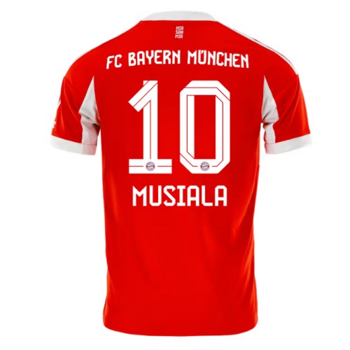Bayern Munich Jamal Musiala #10 Replika Hemmatröja 2025-26 Kortärmad